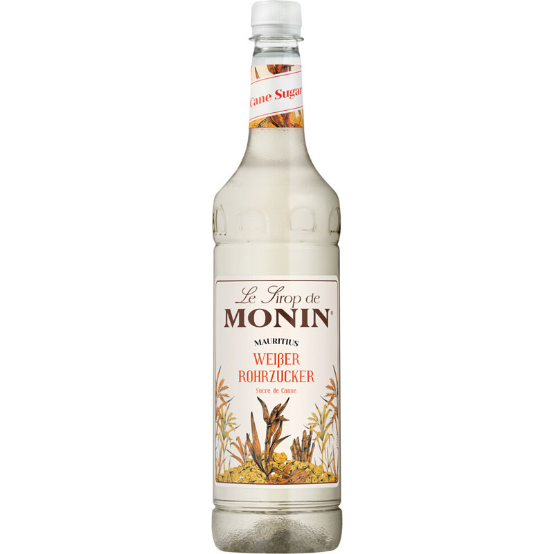 Cane sugar - Monin Syrup, PET bottle (1,0l)