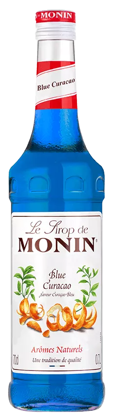 Monin Blue Curacao Flavor Syrup 1 Liter