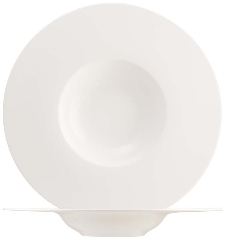 Bonna Neat Cream pasta plate 30cm cream - 6 pcs.