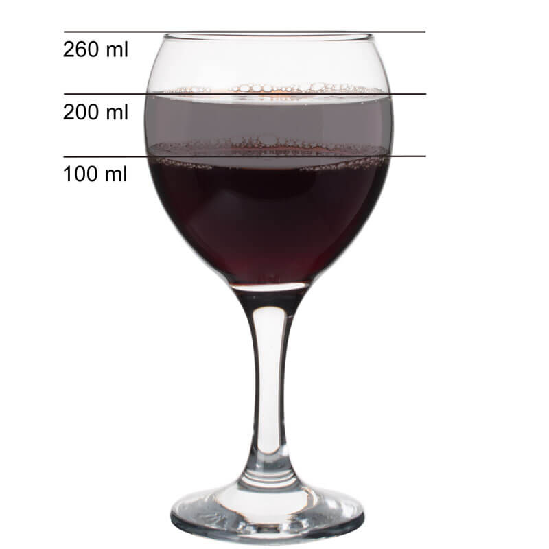 Wine glass Misket, LAV - 260ml (1 pc.)