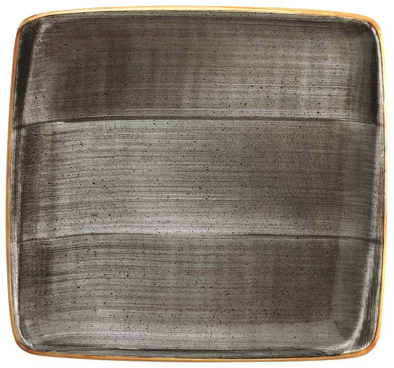 Bonna Aura Space Moove Plate 27x25cm grey - 6 pcs.