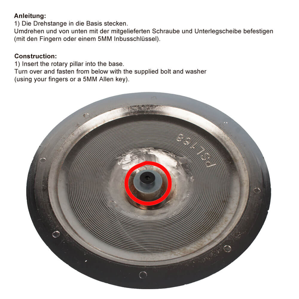 Rotary 6 Bottle Stand (0,7l-1,0l)