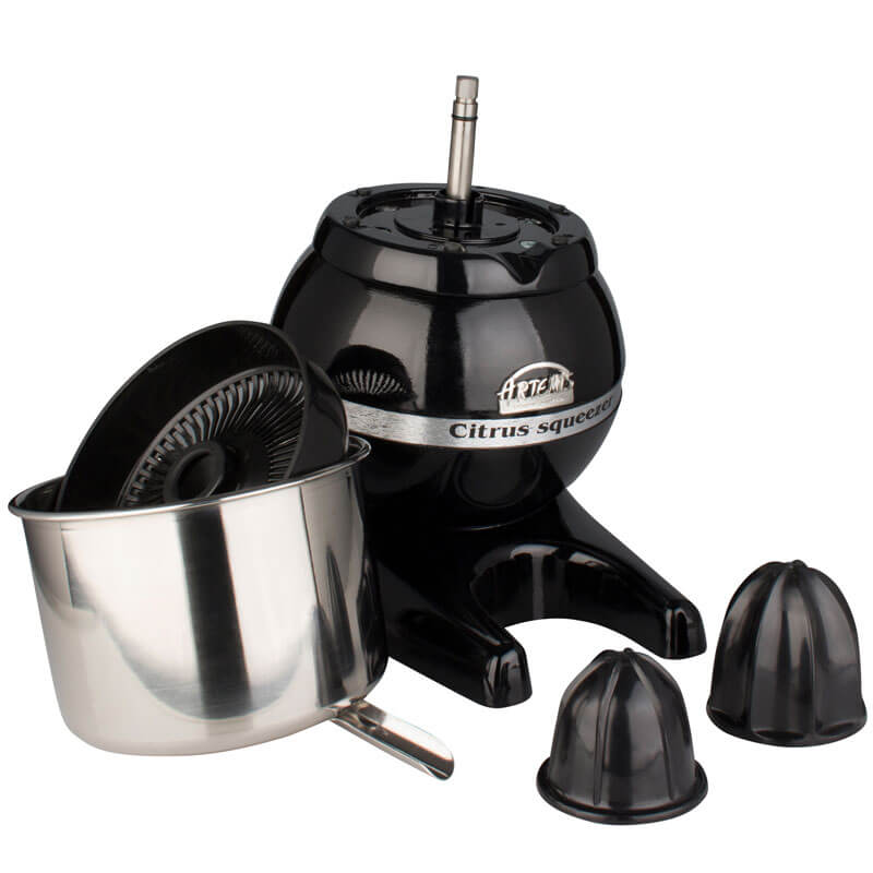 Electric juicer, 1500 rpm, Artemis - black