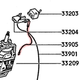 Motor wire - Santos #33 (33905)