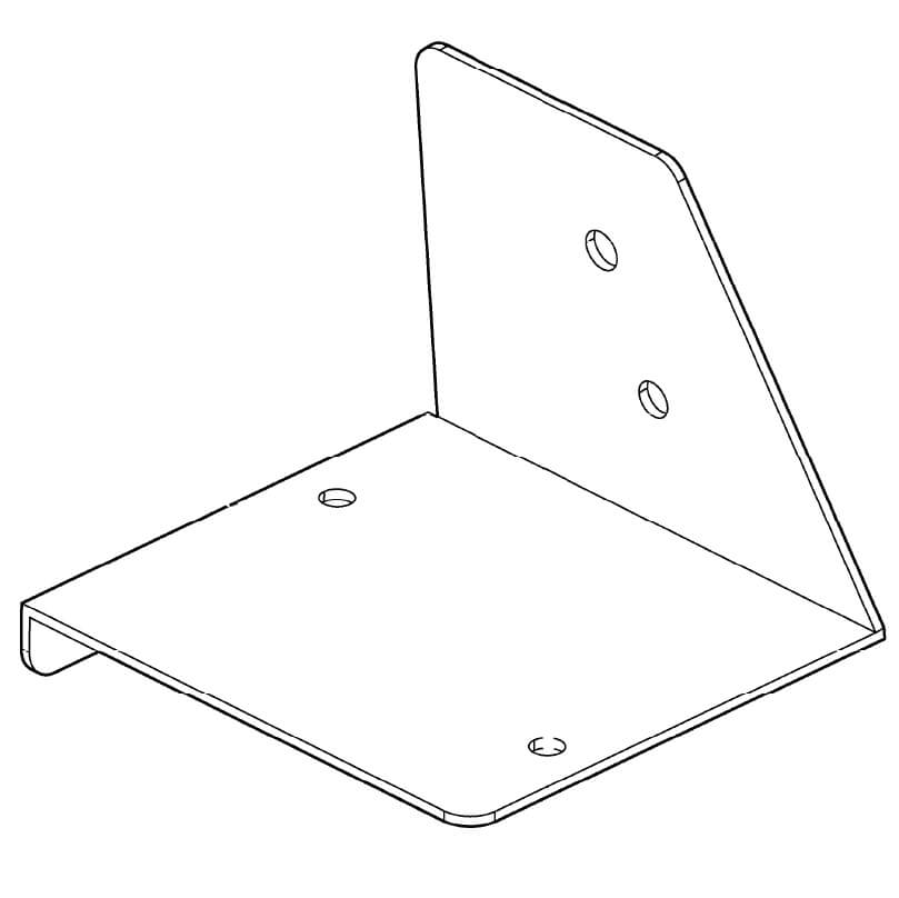 Hoshizaki pump bracket IM-45/65