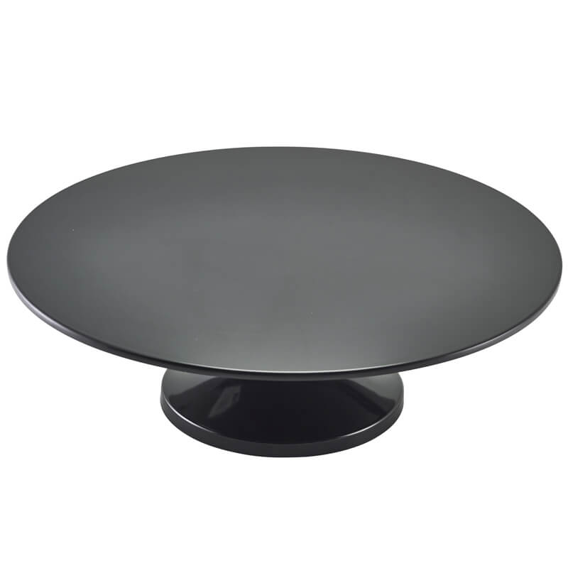 Cake stand, melamine black - 33cm