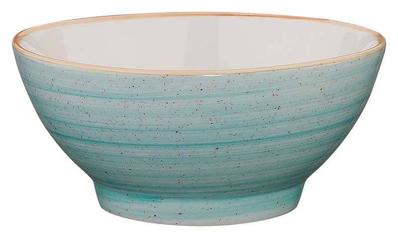 Bonna Aura Aqua Rita Soup bowl 12cm turquoise - 12 pcs.