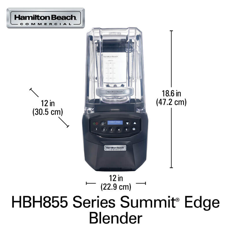 Summit® Edge Commercial Bar Blender - Hamilton Beach (HBH855-CE)