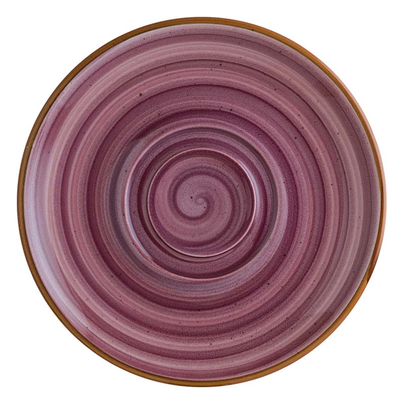 Bonna Aura Blackberry Gourmet multi purpose saucer 19cm purple - 12 pcs.