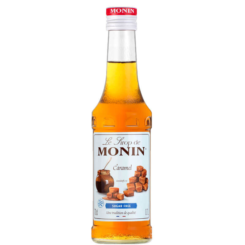 Caramel sugar free (light) - Monin Syrup mini (0,25l)