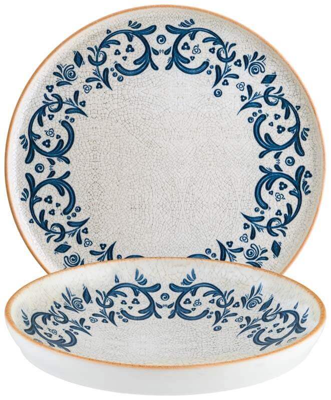 Bonna Viento Hygge plate 28cm blue - 6 pcs.