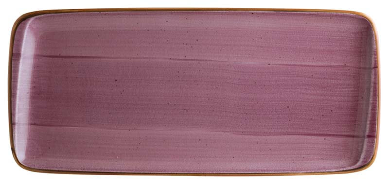 Bonna Aura Blackberry Moove plate 34x16cm purple - 12 pcs.