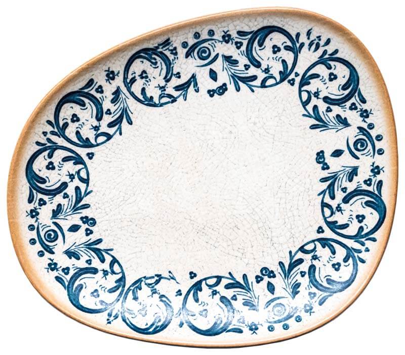 Bonna Viento Vago Plate 24cm blue - 12 pcs.