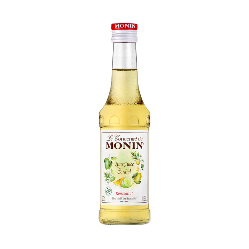 Lime Juice Cordial - Monin Syrup mini (0,25l)