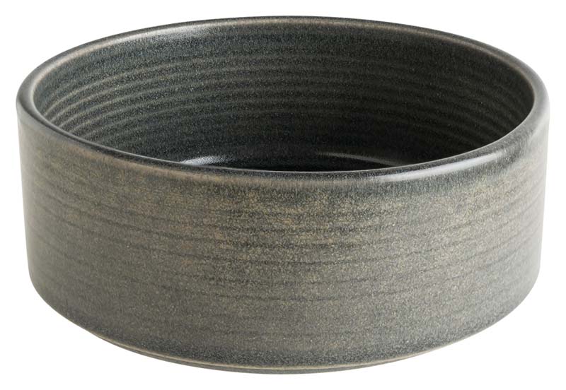 Bonna Hornfels Ripple Stackable bowl 13cm grey - 12 pcs.