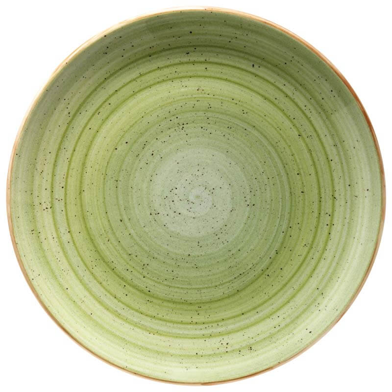 Bonna Aura Therapy Gourmet Plate 25cm green - 12 pcs.