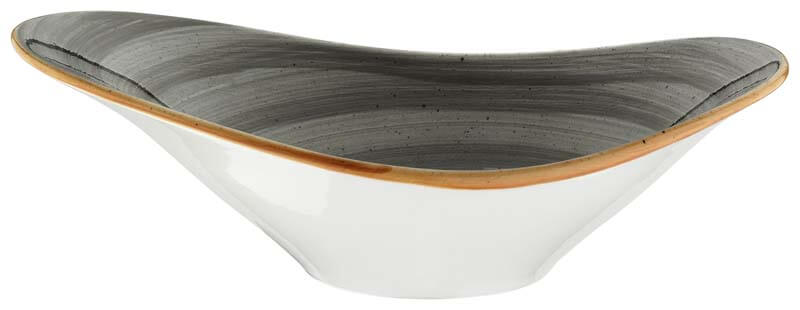 Bonna Aura Space Stream Bowl 27x19cm, 75cl grey - 6 pcs.