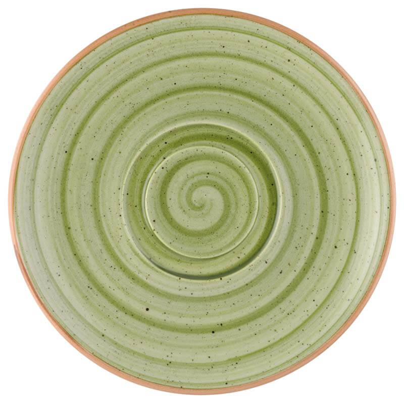 Bonna Aura Therapy Gourmet multi purpose saucer 19cm green - 12 pcs.