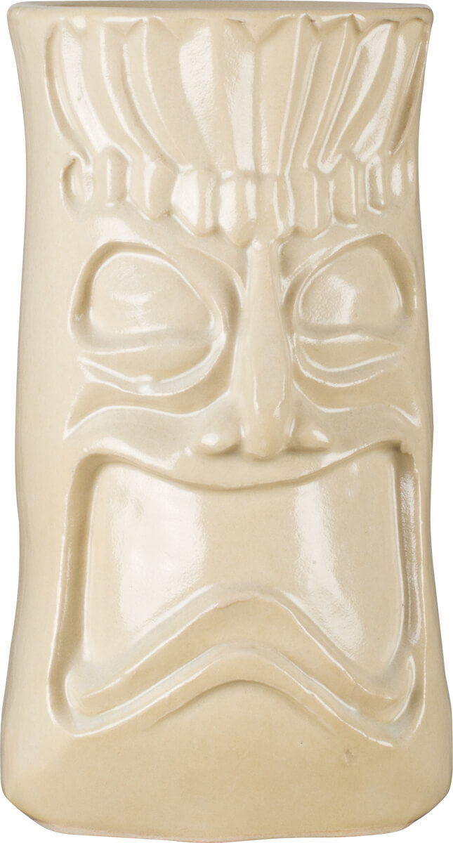 Tiki mug - Fa, beige - 400ml