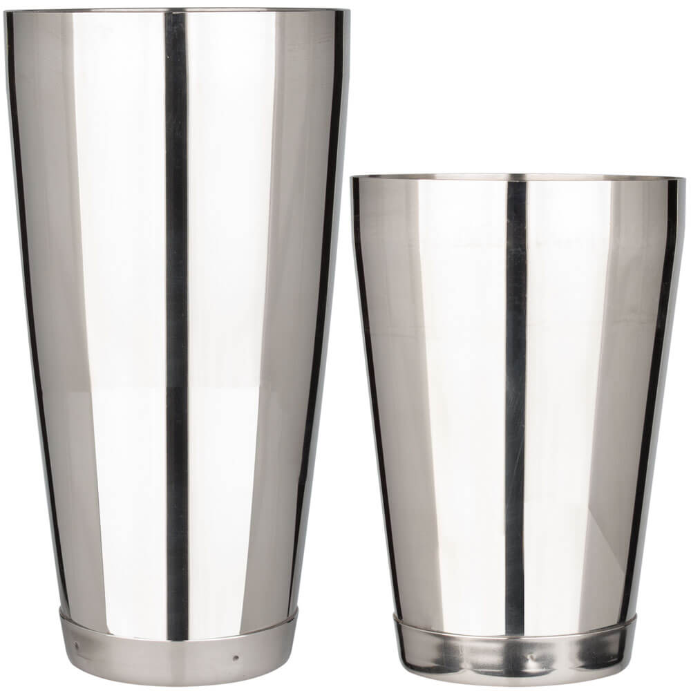 Tin in Tin Shaker, stainless steel polished