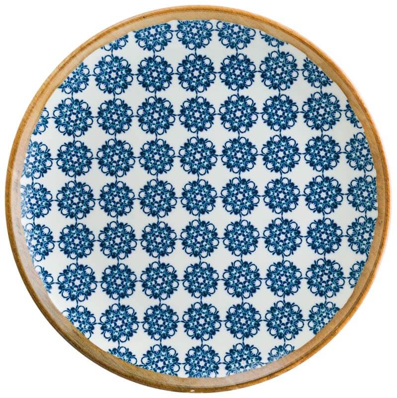 Bonna Lotus Gourmet Plate 30cm blue - 6 pcs.