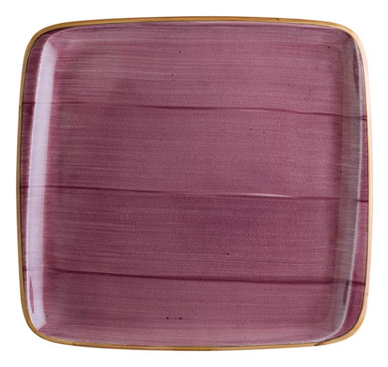 Bonna Aura Blackberry Moove plate 27x25cm purple - 6 pcs.