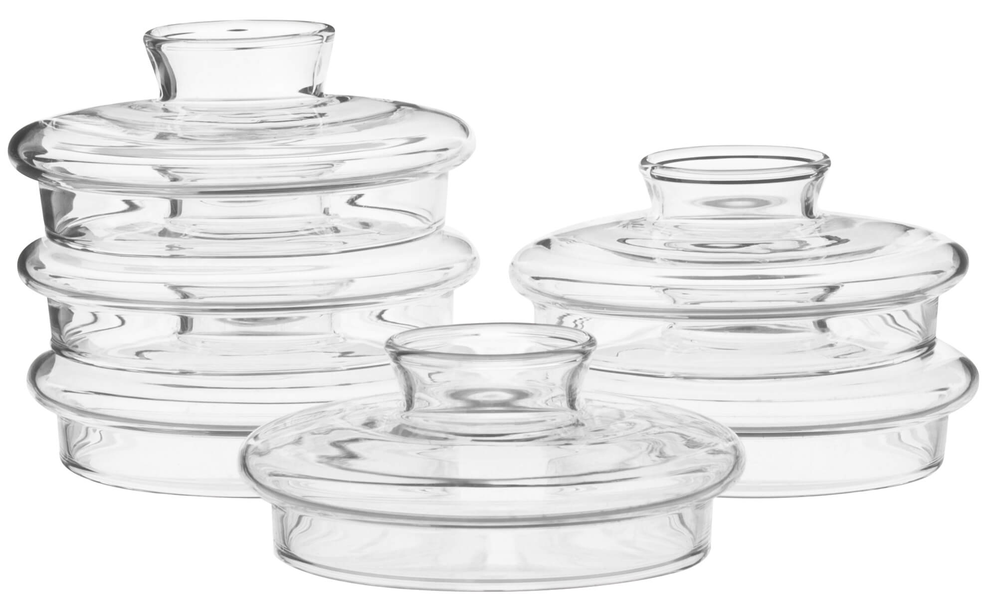 Flavour Blaster Smoke Top Glass Lid (6 pcs.)