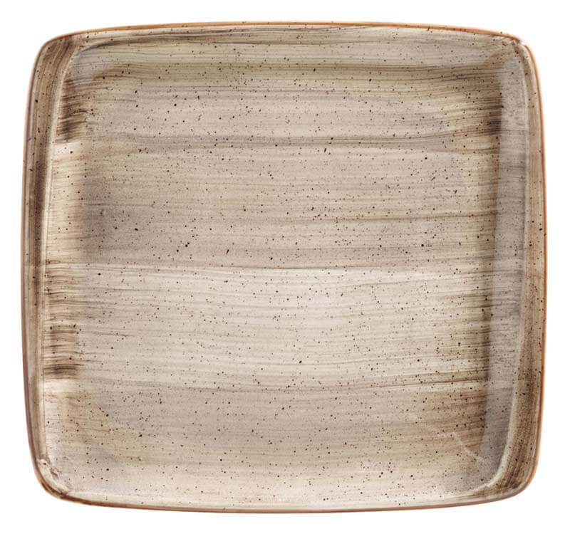 Bonna Aura Terrain Moove Plate 32x30cm beige - 6 pcs.