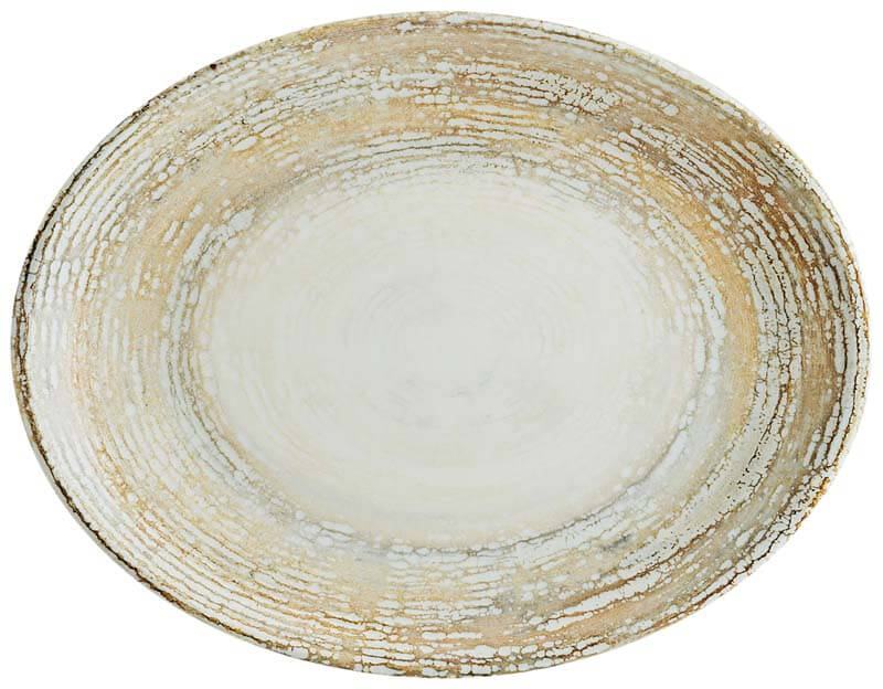 Bonna Patera Moove Oval plate 31x24cm beige - 6 pcs.