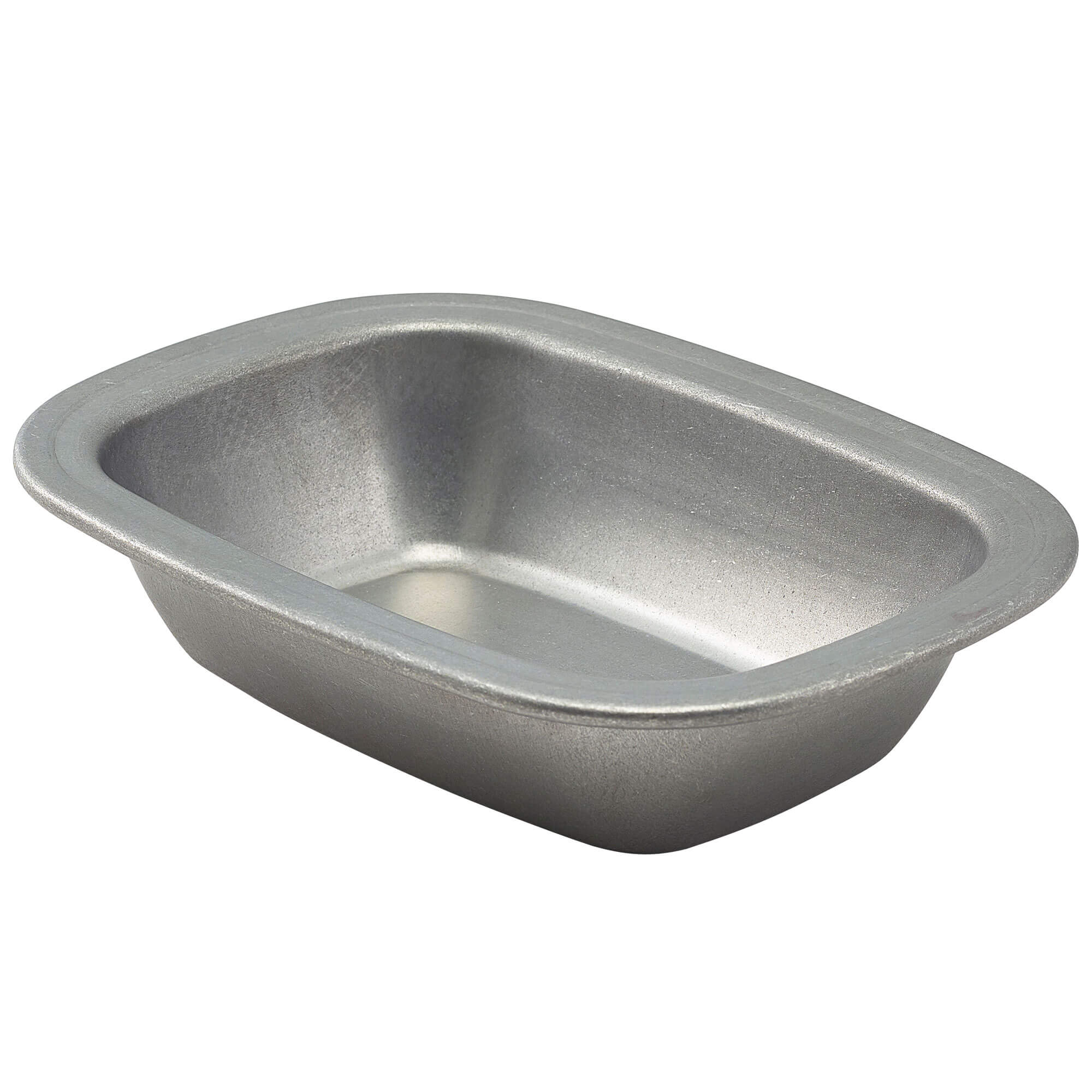 Pie Dish, vintage steel - 20x15x4,5cm