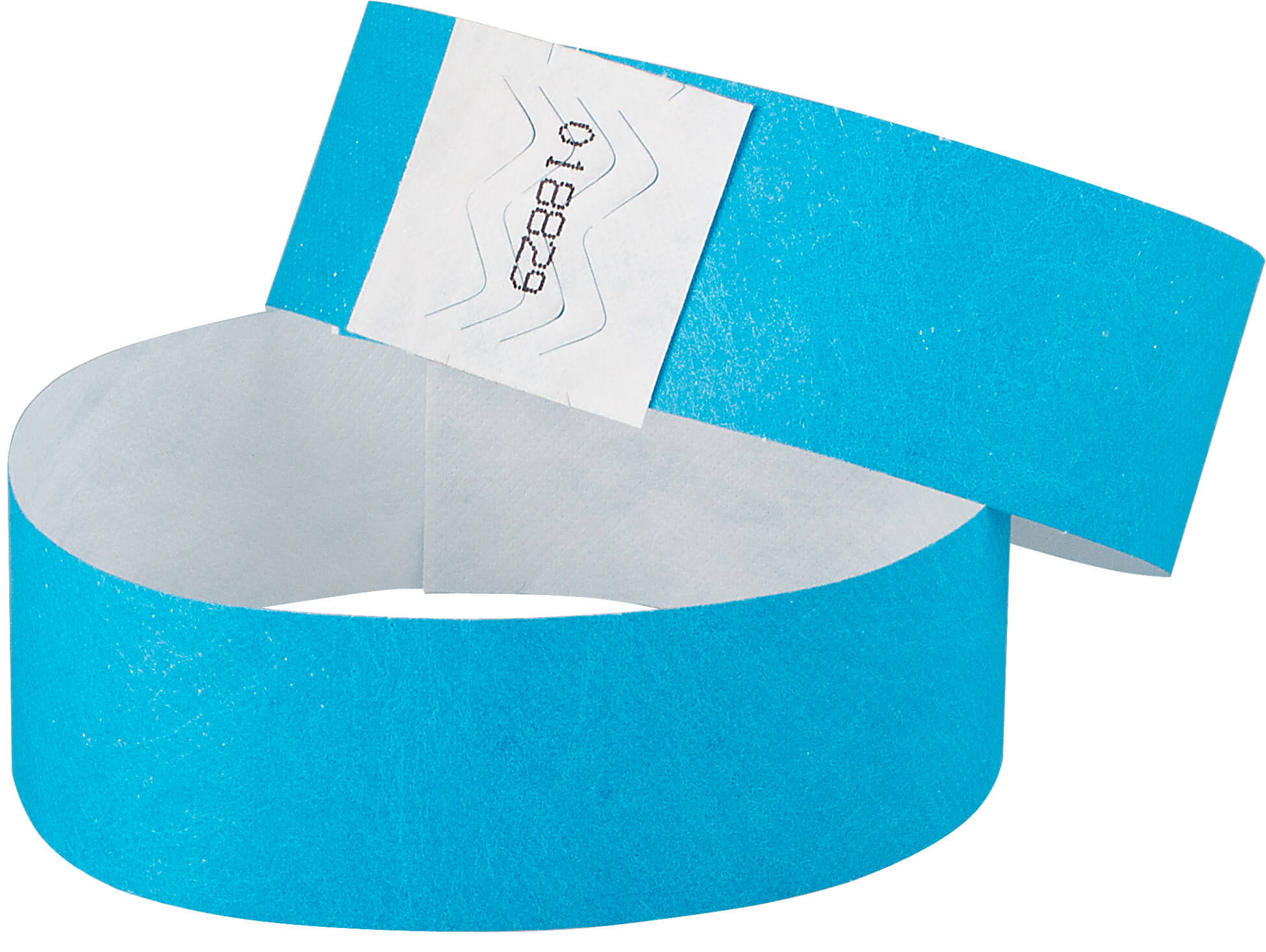 25 Tystar Wristbands 25x2,5cm - blue