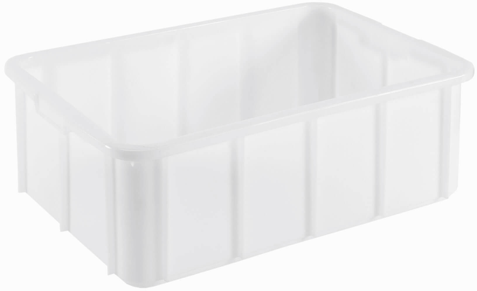 Stacking and transport container Classic white - 660x450x220mm (50l)