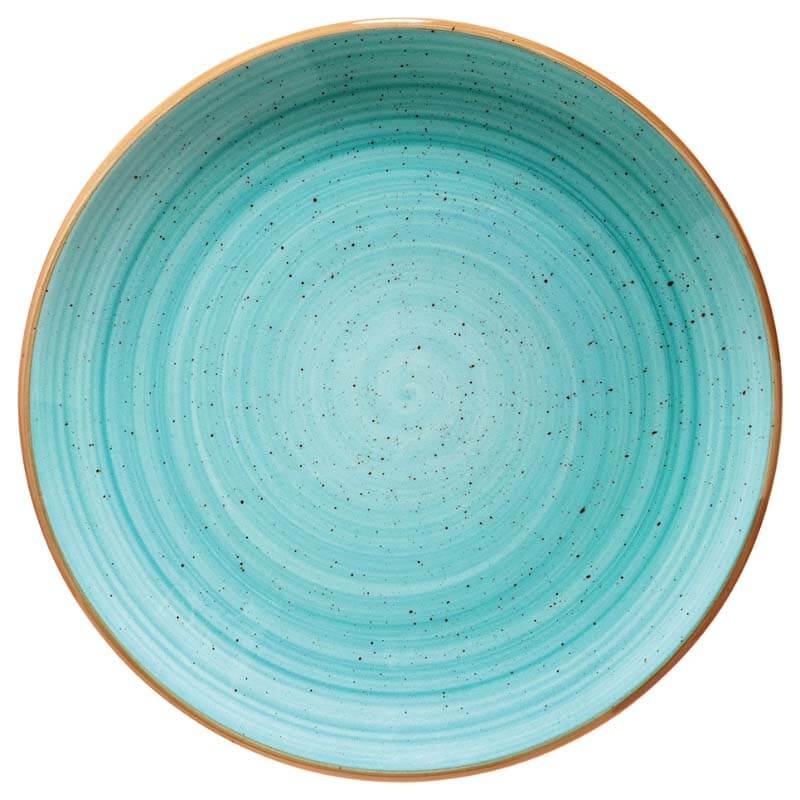 Bonna Aura Aqua Gourmet Plate 17cm turquoise - 12 pcs.