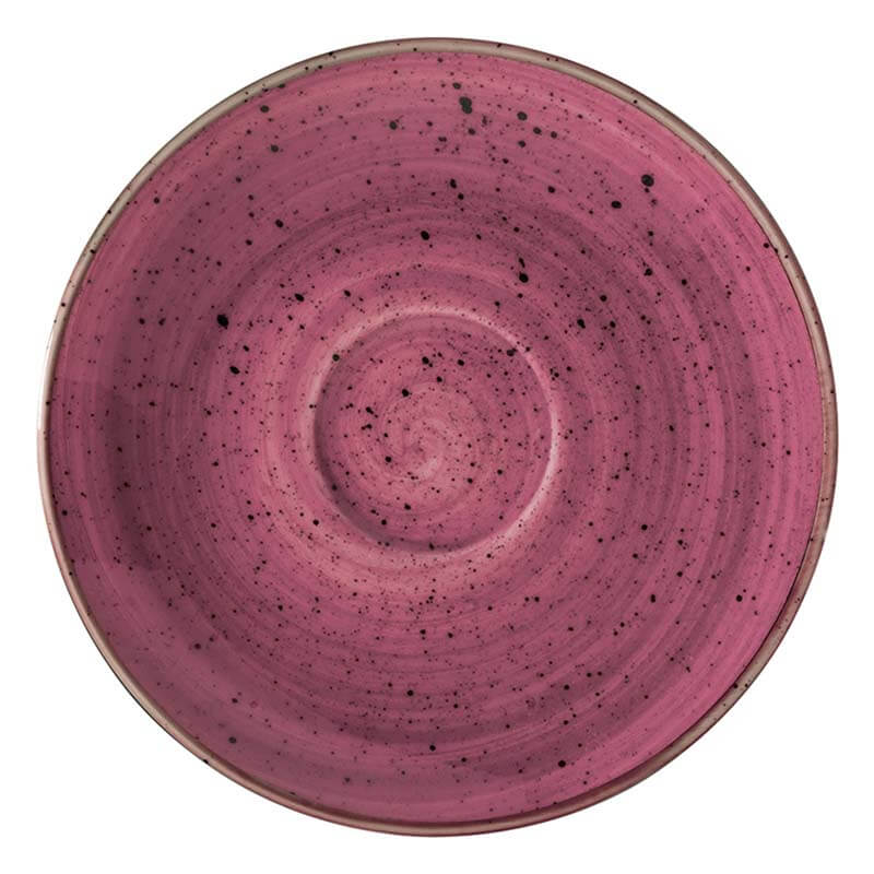 Bonna Aura Blackberry Rita Saucer 12cm purple - 6 pcs.