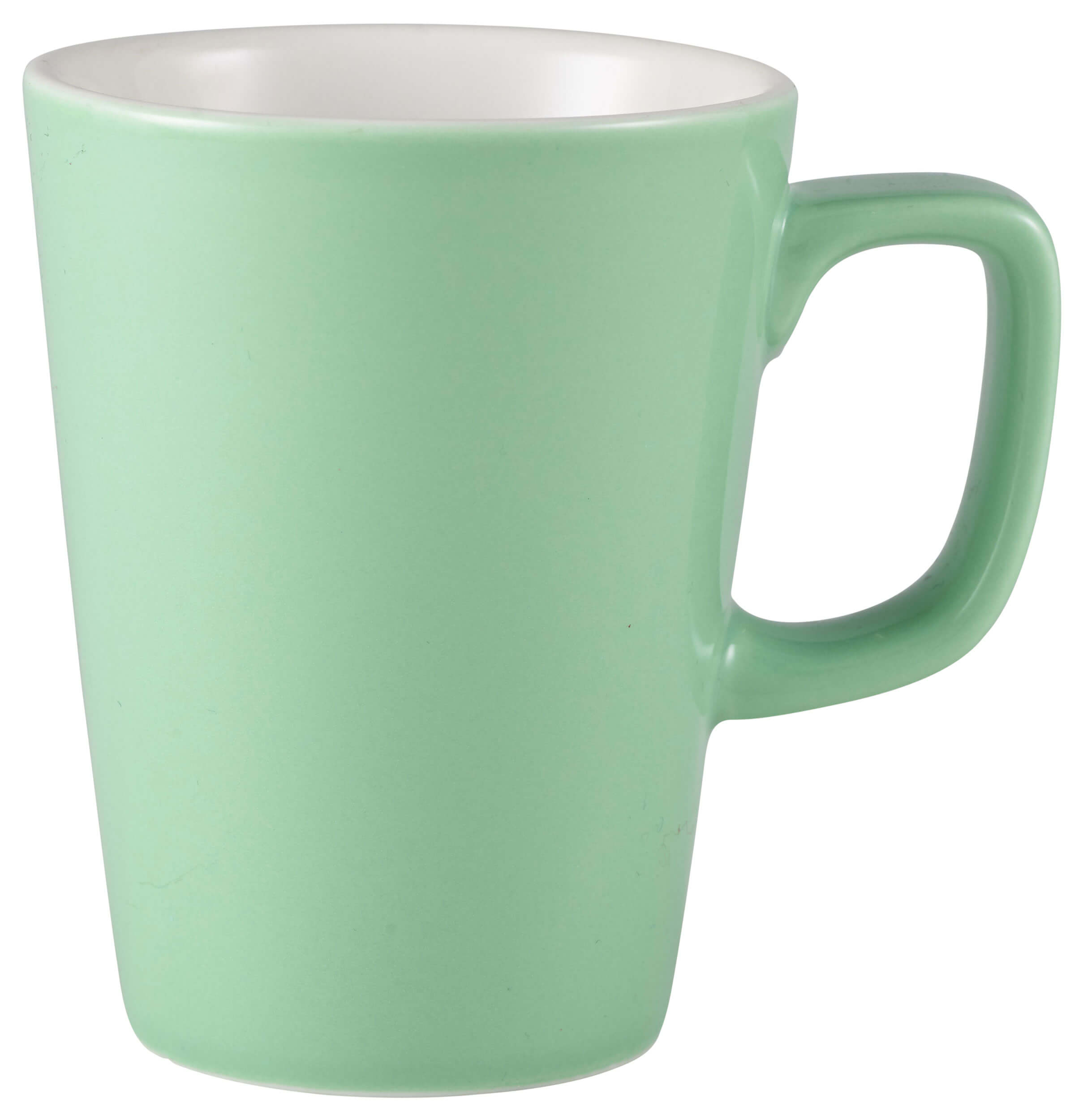 Latte mug green - 340ml (6 pcs.)