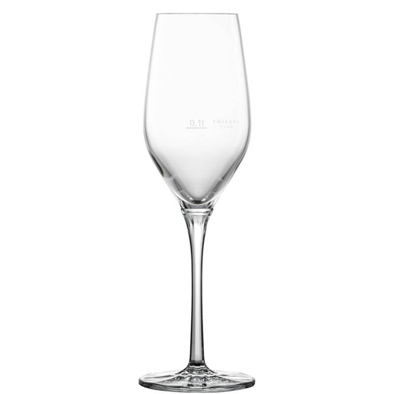 Champagne glass Rotation, Zwiesel Glas - 305ml, 0,1l CM (1 pc.)