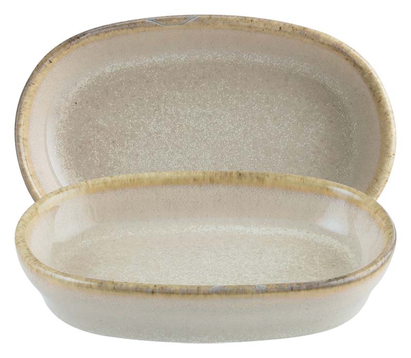 Bonna Sand Hygge Oval Bowl 10x6,5cm, 6cl beige - 12 pcs.