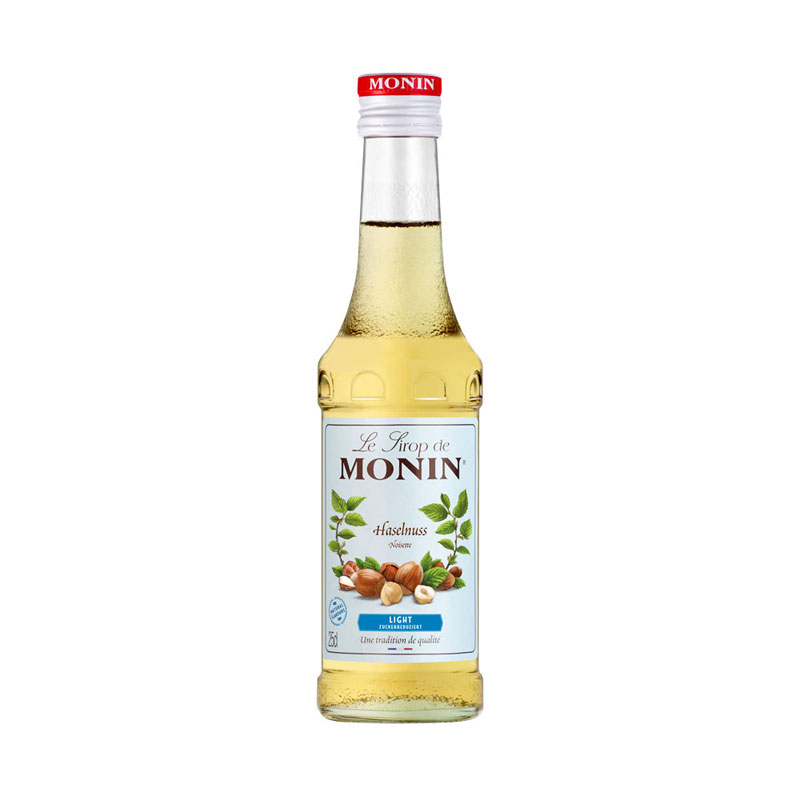 Hazelnut sugar free (light) - Monin Syrup mini (0,25l)