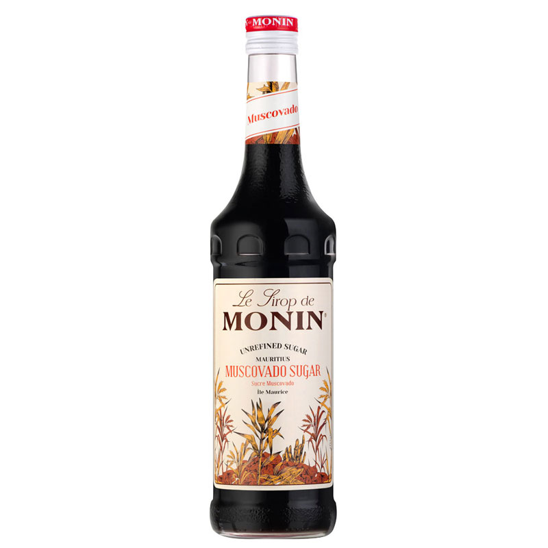 Muscovado sugar / unrefined sugar - Monin Syrup (0,7l)