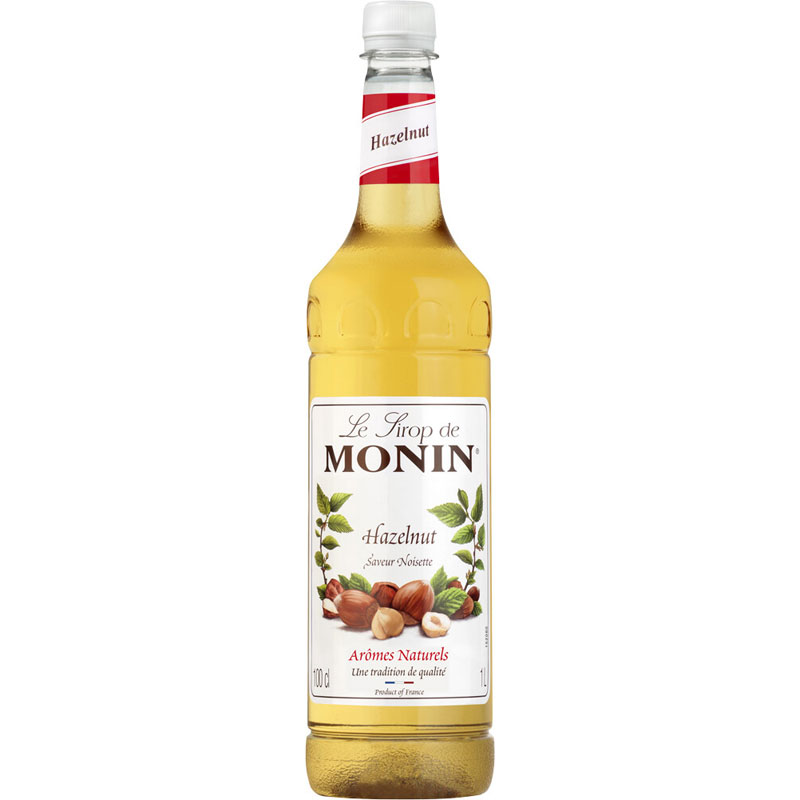 Hazelnut - Monin Syrup, PET bottle (1,0l)