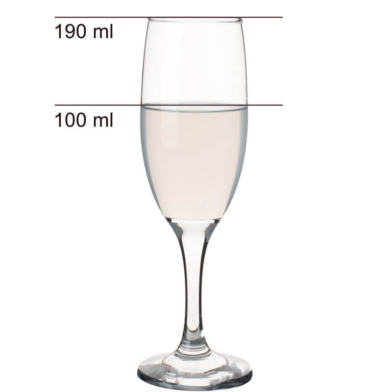 Champagne flute Misket, LAV - 190ml (1 pc.)