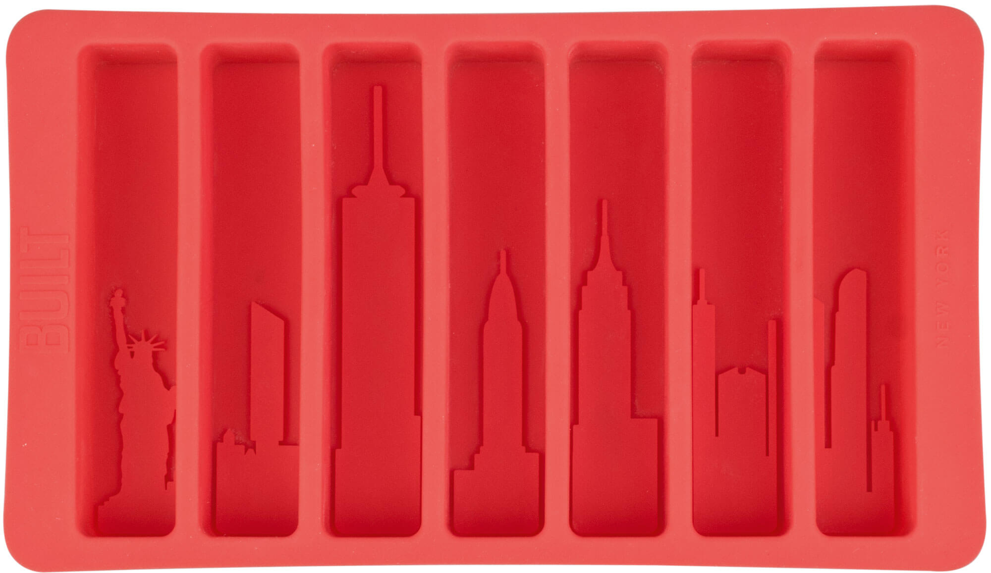 Ice tray spears New York, Silicone - 10x2x2cm