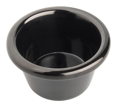 Ramekin Melamine, black - 85ml