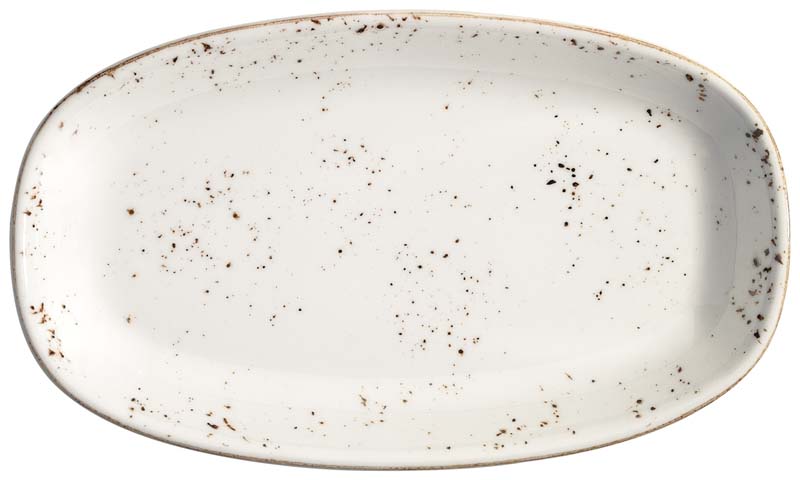 Bonna Grain Gourmet Oval plate 34x19cm cream - 6 pcs.