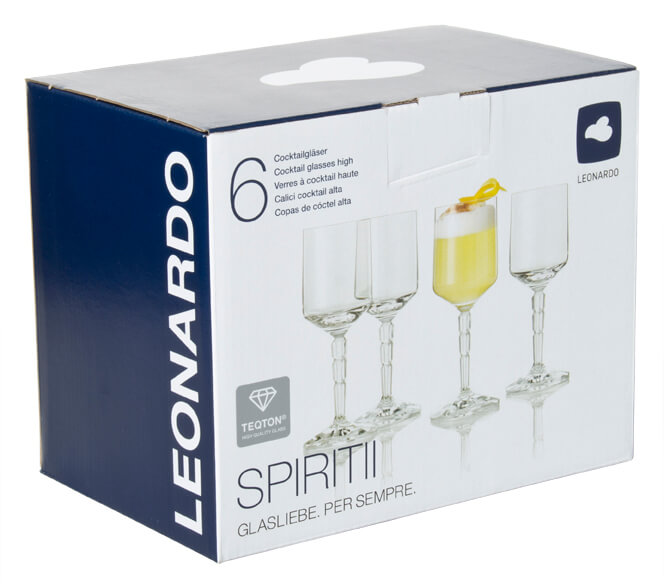 Sour glass Spiritii, Leonardo - 180ml (6 pcs.)