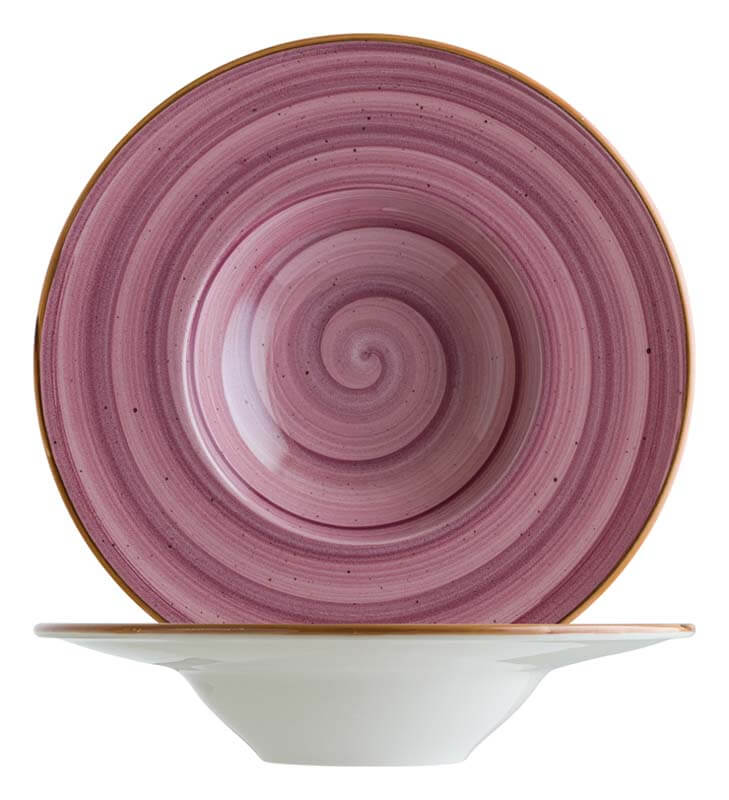 Bonna Aura Blackberry Banquet Pasta plate 28cm purple - 6 pcs.