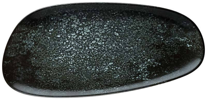 Bonna Cosmos Black Vago Plate 36cm black - 12 pcs.