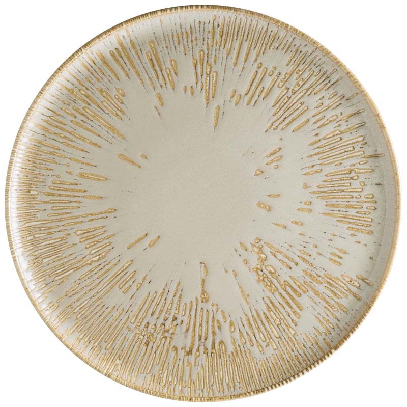 Bonna Snell Sand Gourmet Pizza plate 32cm beige - 6 pcs.