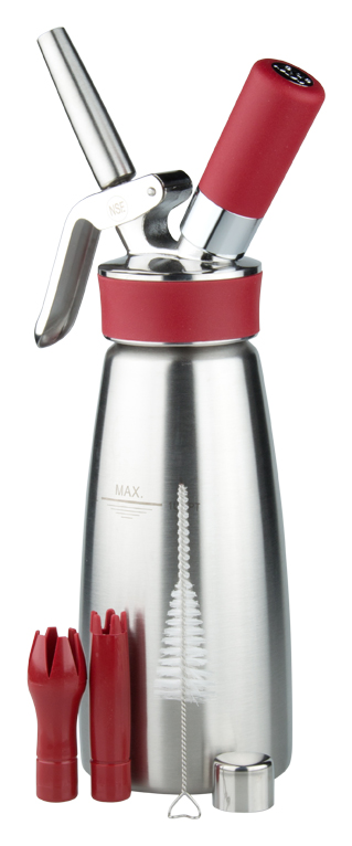 iSi cream siphon "Gourmet Whip PLUS", stainless steel - 0,5l