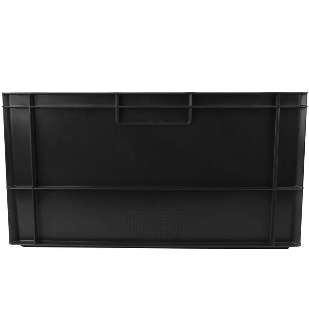 Transport box Euronorm black - 60x40x32cm